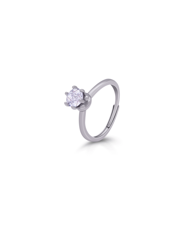 Silver Timeless Spark Silver Ring