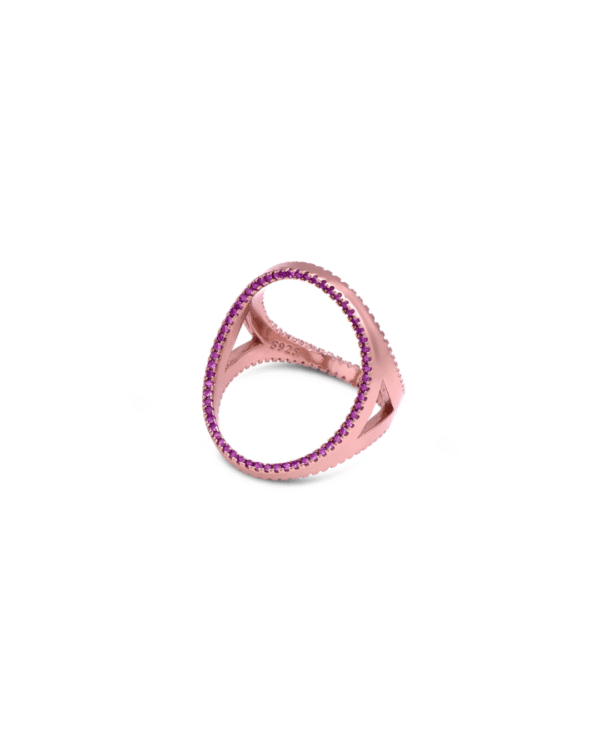 Silver Trinity Elegance Convertible Ring - Image 2