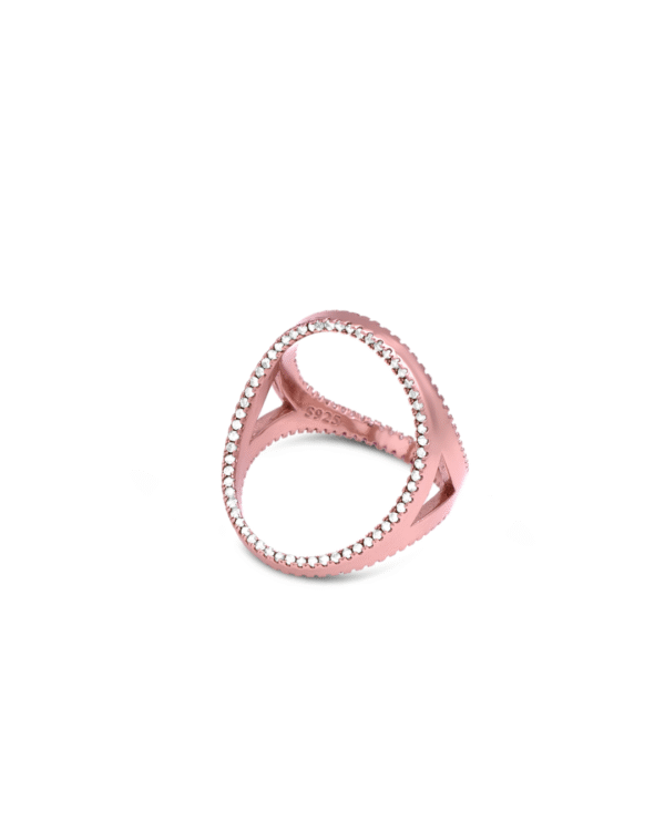 Silver Trinity Elegance Convertible Ring - Image 3