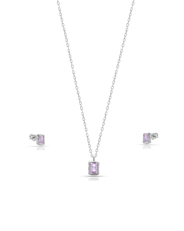 Silver Radiant Elegance Chain Set