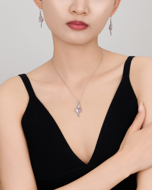 Silver Ballerina Grace Chain Set - Image 2