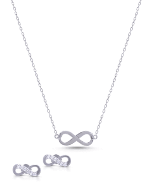 Silver Infinity Elegance Chain Set