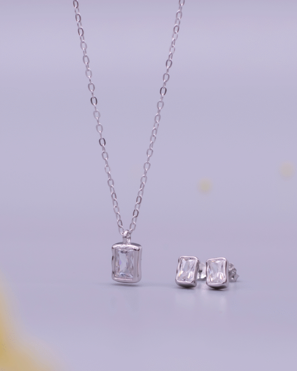 Silver Radiant Elegance Chain Set - Image 5